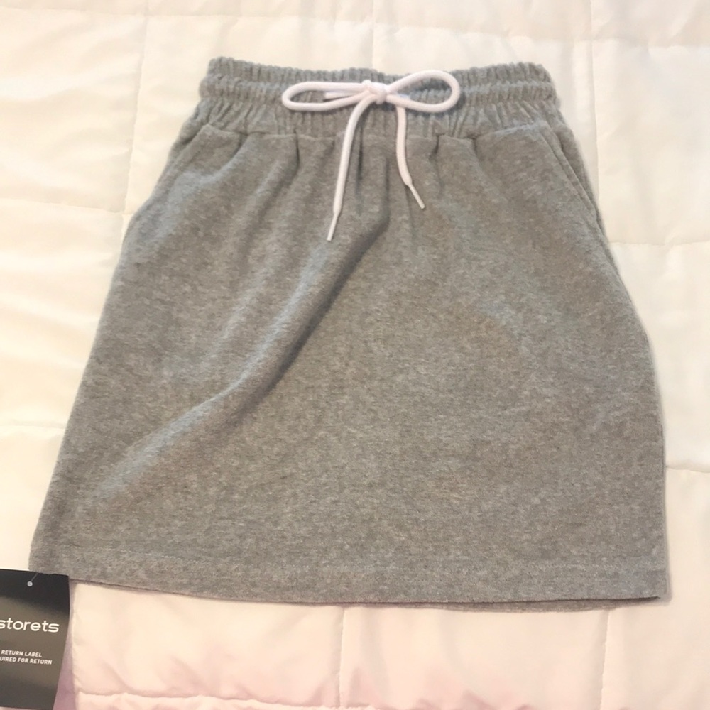 NWT Storets gray knit skirt